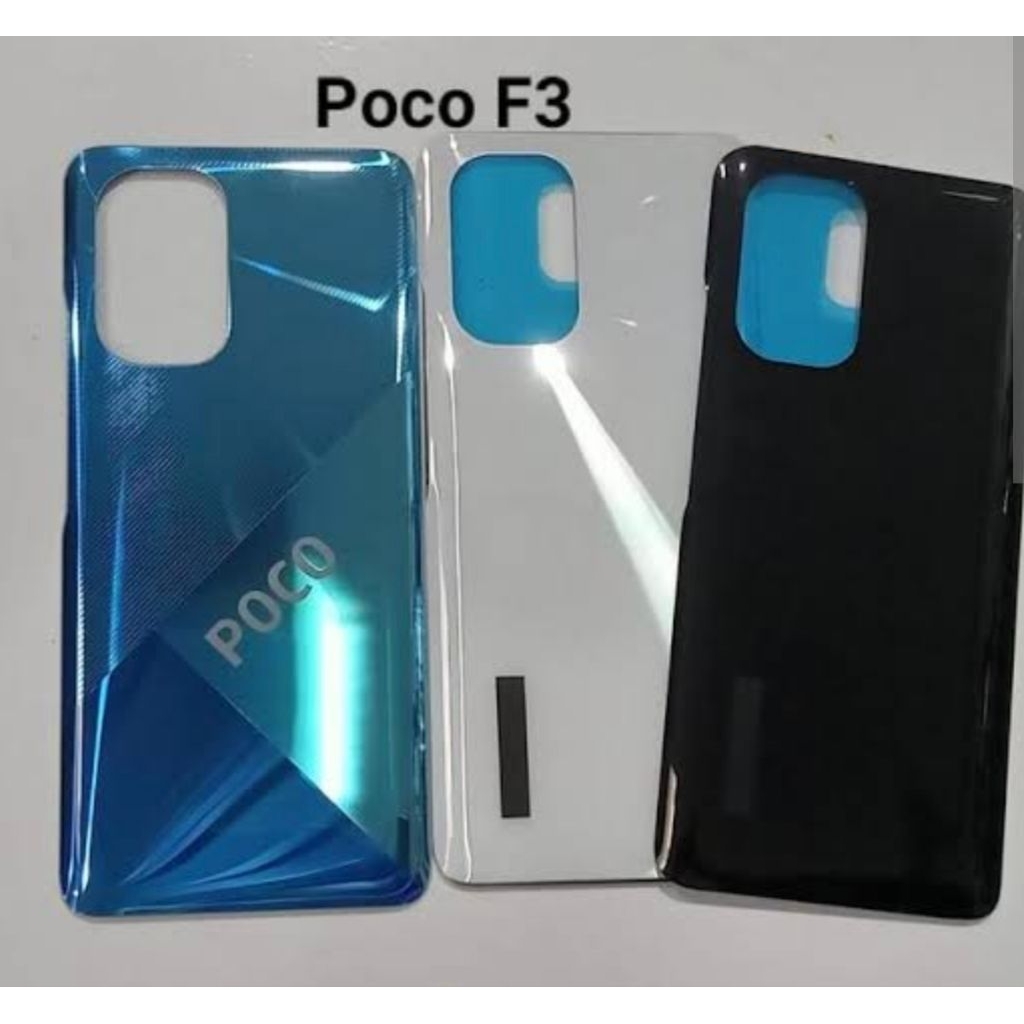 backcover backdoor tutup HP poco F3