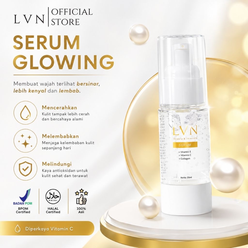 Lavanaya Beauty Skincare Series LVN Day and Night Serum Glowing with Collagen Vitamin E & C Original