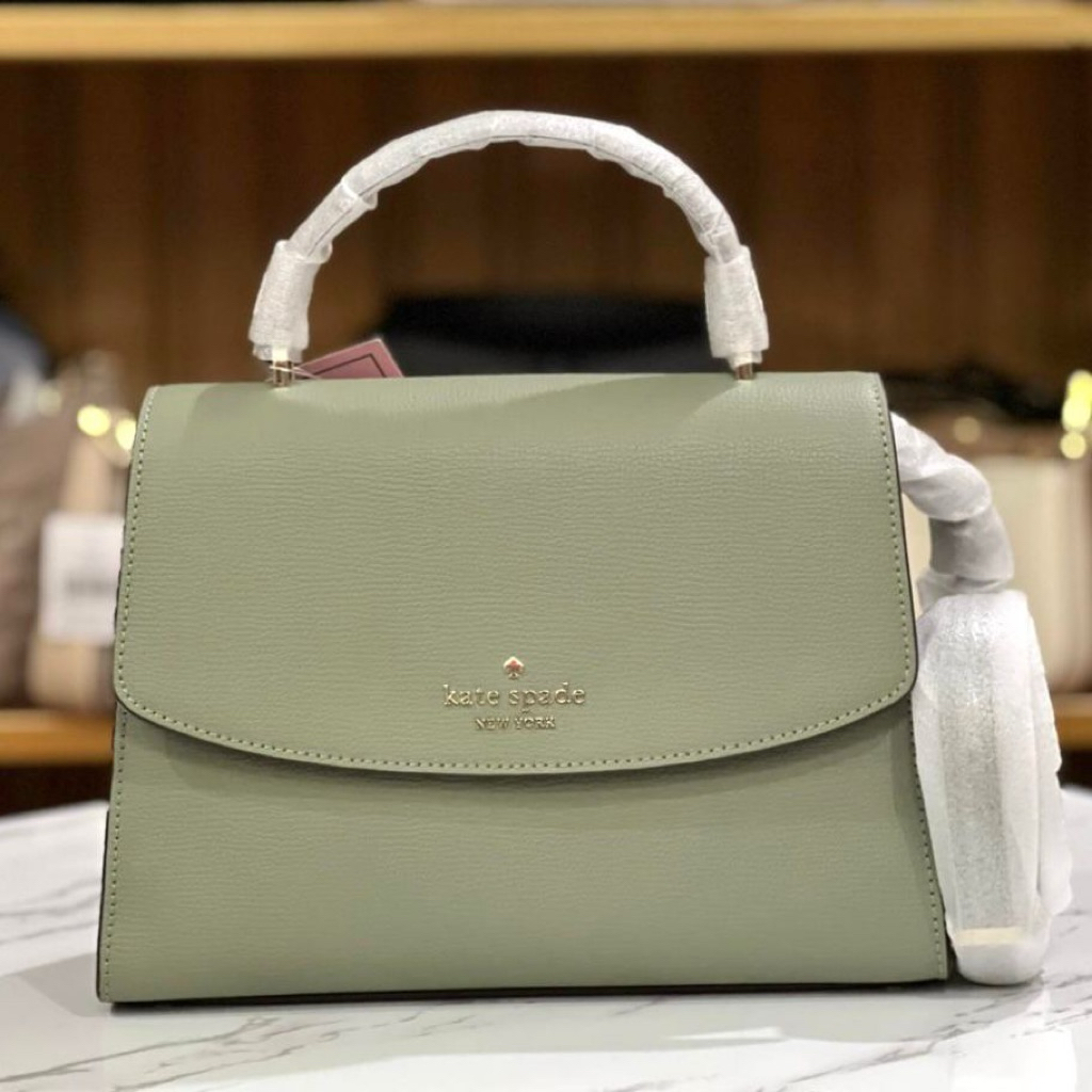 KS Darcy Top Handle Satchel Xbody Dusky Pine