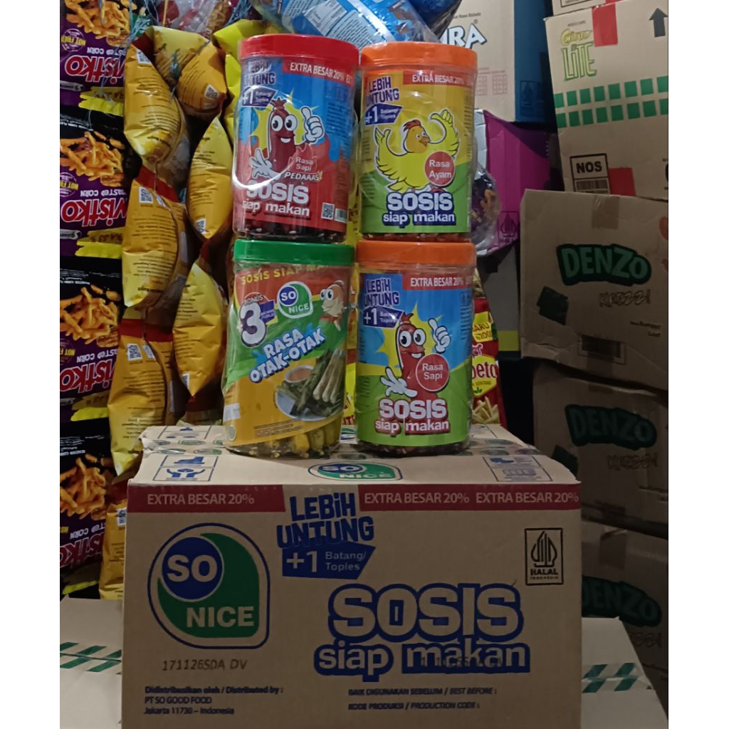 Sosis Sonice/sosis Sonice ayam/Sosis sonice Rasa Sapi pedas/sosis sonice Sapi/Sosis Sonice Rasa Otak