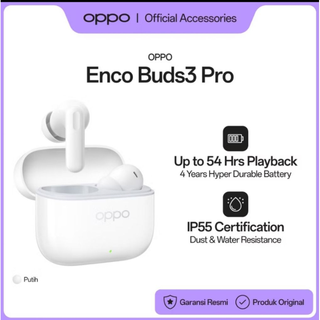 Oppo Enco Buds3 Pro True Wireless Earbuds