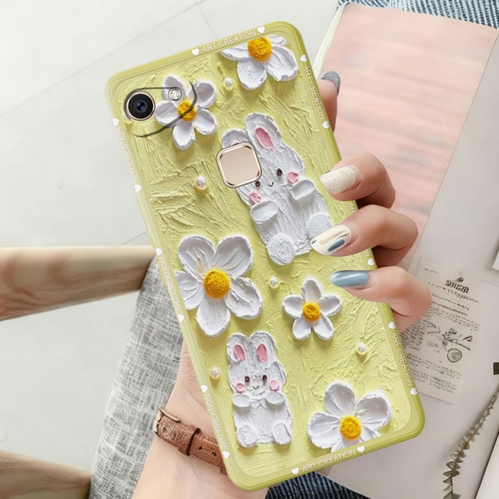 Case VIVO 1716, 1850, Y79A, 1718 Fashion Case Softcase Macaron Protect Camera Kesing Hp Casing Hp Pe
