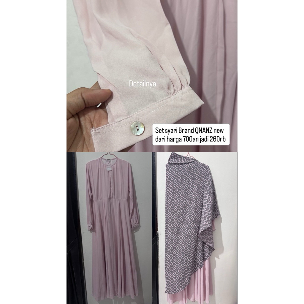Gamis syari by QNANZ NEW