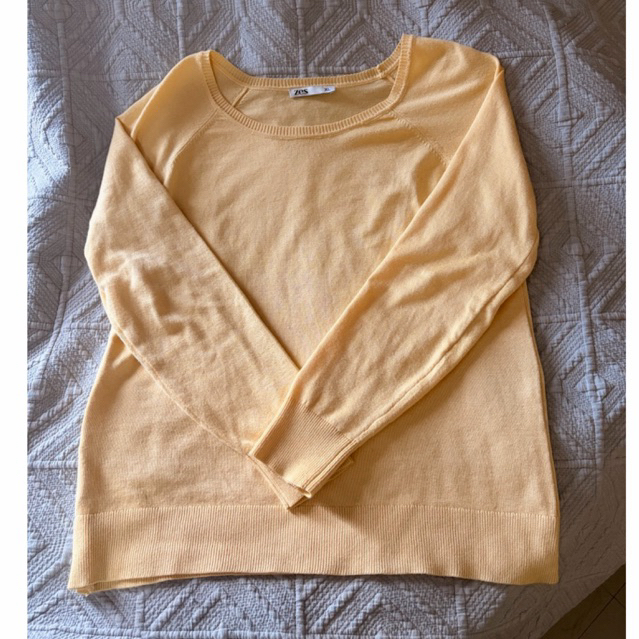 ZES Sweater Rajut - Butter Yellow