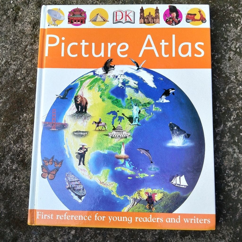 buku DK Picture Atlas ensiklopedia atlas