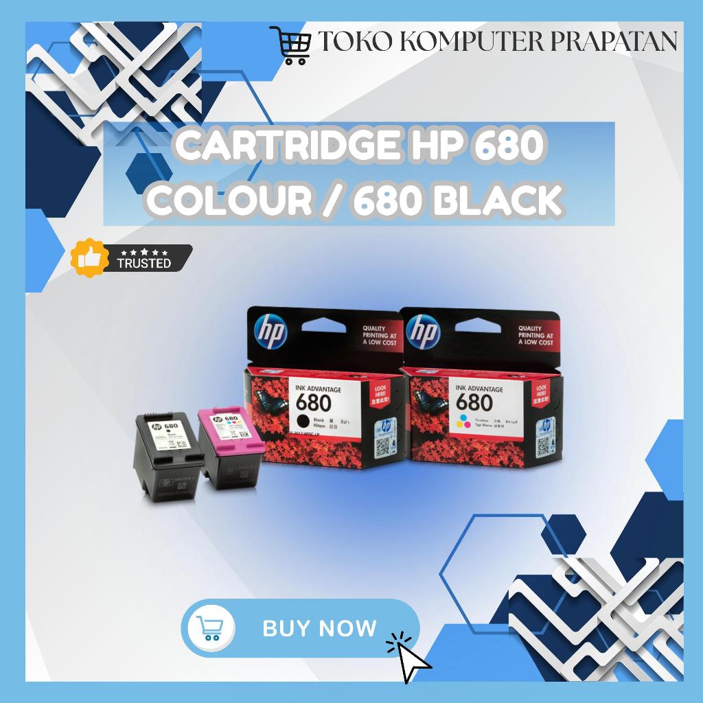 CARTRIDGE HP 680 BLACK & CARTRIDGE HP 680 COLOR ORIGINAL Printer HP
