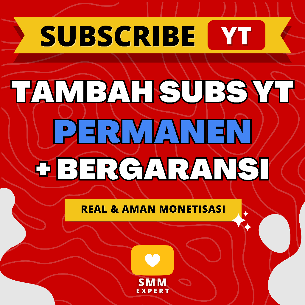 Subscriber Youtube Permanen Aktif Lolos Monetisasi Subcriber Natural Termurah
