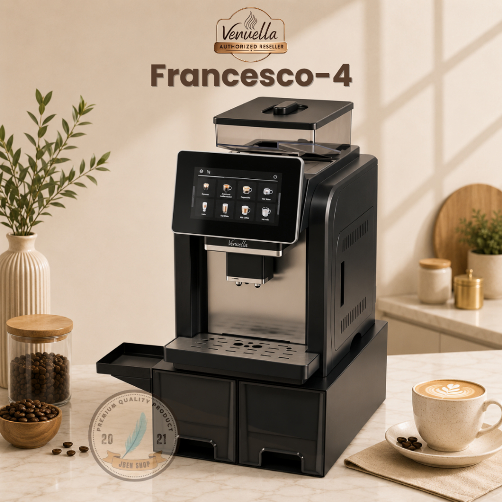 Venuella Francesco 4 Mesin Kopi Full Otomatis
