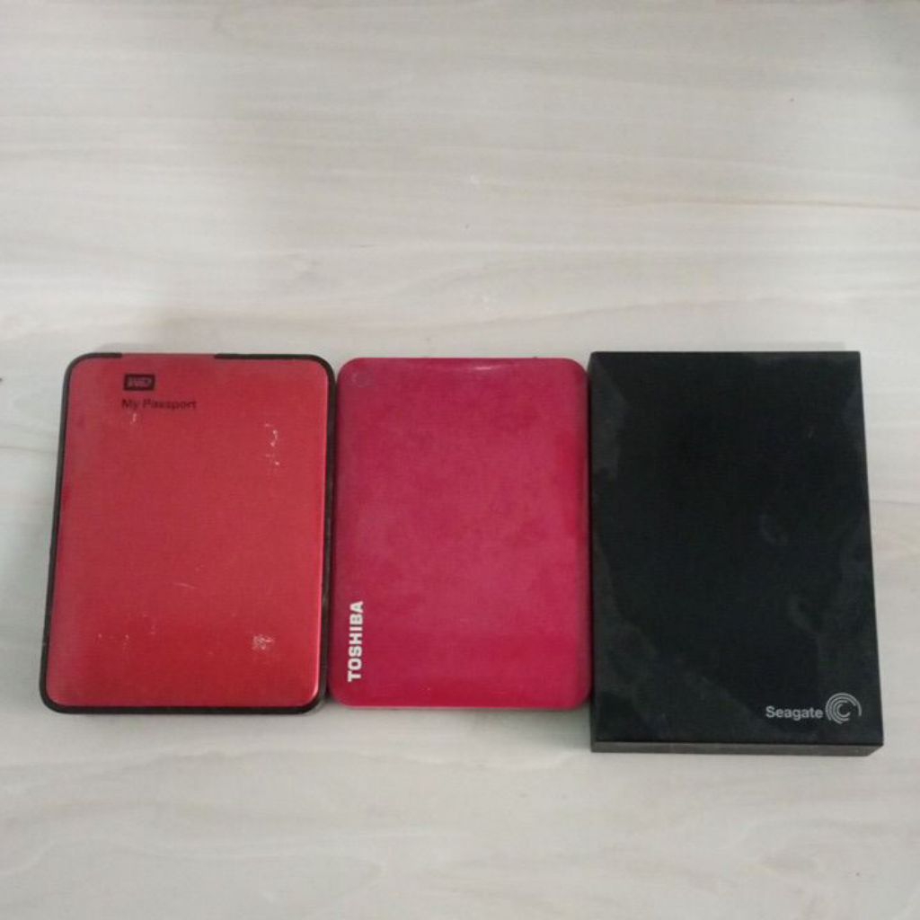 HDD Hardisk external eksternal 1tb Seagate WD Toshiba 1 tb