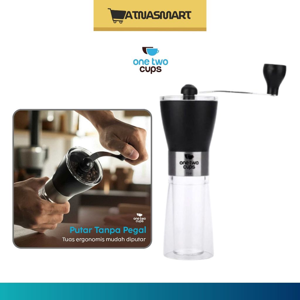 Alat Penggiling Kopi Manual Coffee Grinder ][ Grinder Kopi Manual Brew