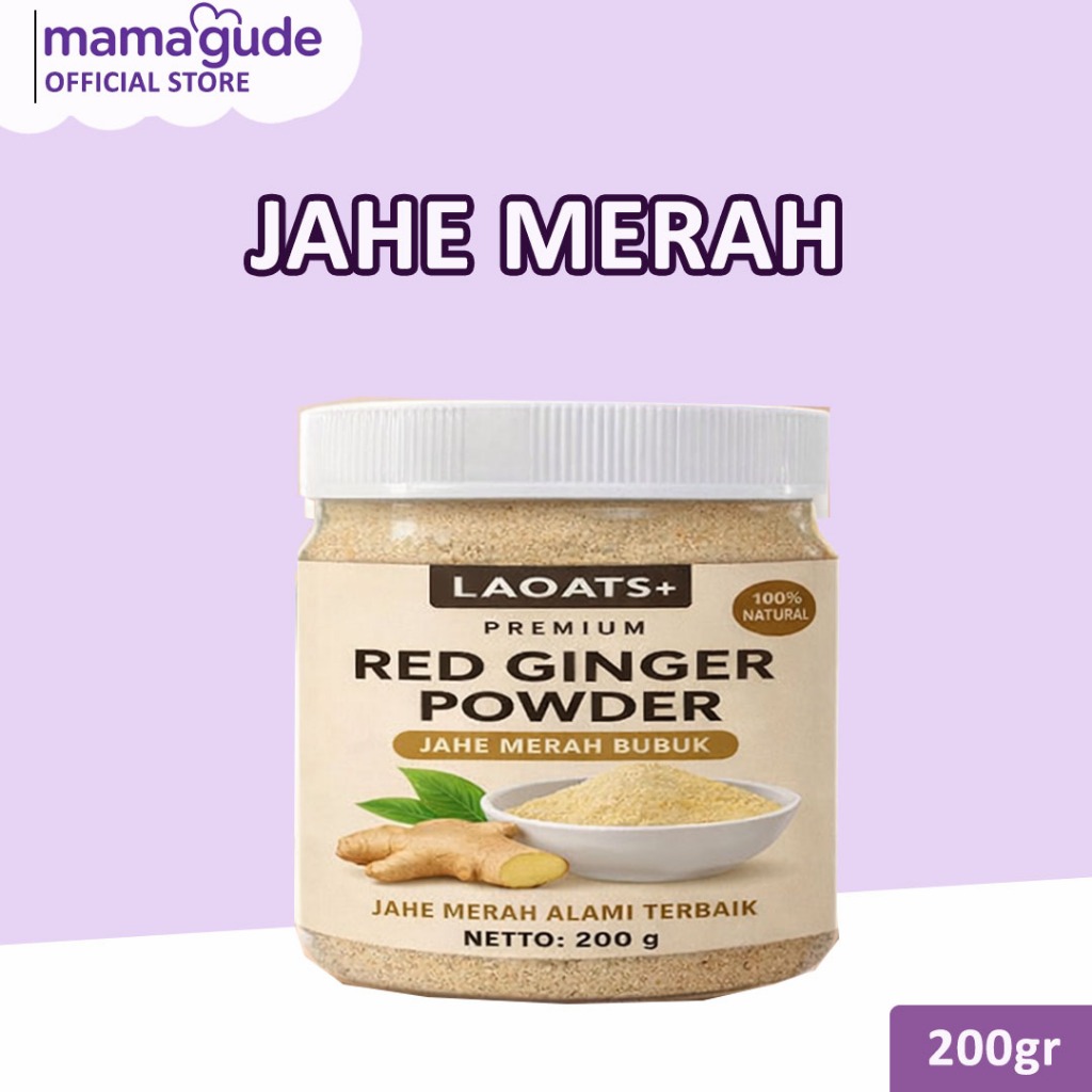 Laoats Bubuk Jahe Merah 200gr