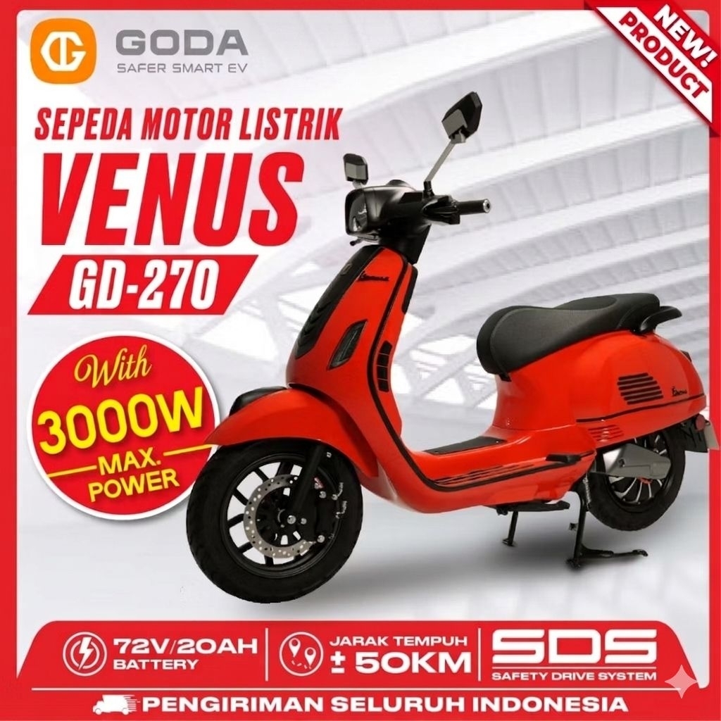 Goda venus 270/ev bike/selis/molis