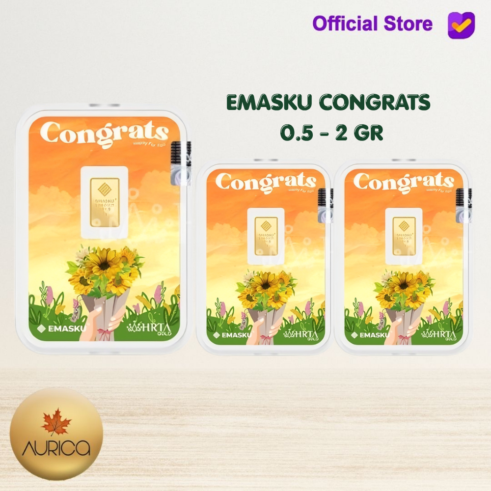 Logam Mulia Emasku Congrats 0.5 - 2 Gram
