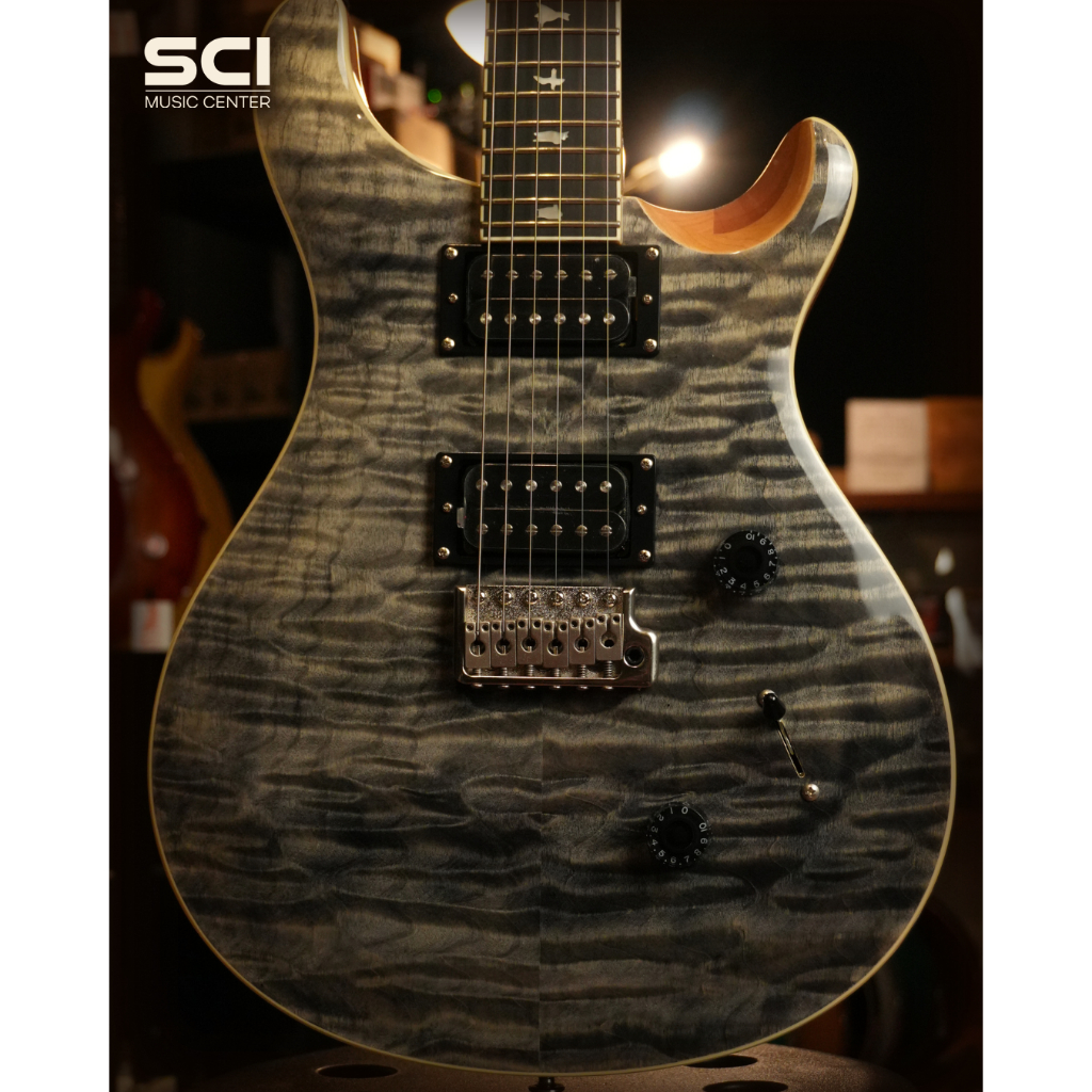 PRS SE Custom 24 Quilt Limited Edition Charcoal