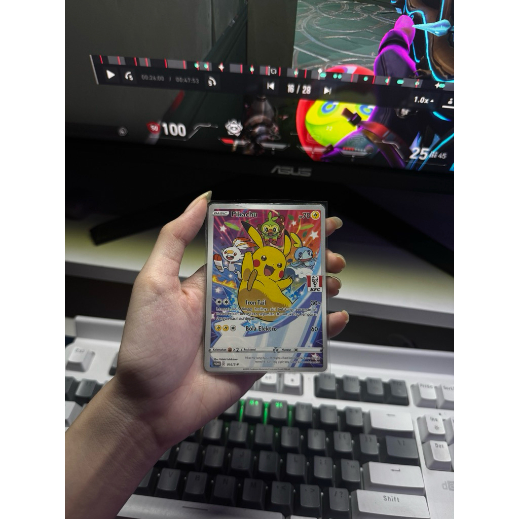 Pikachu KFC Promo #16/S-P