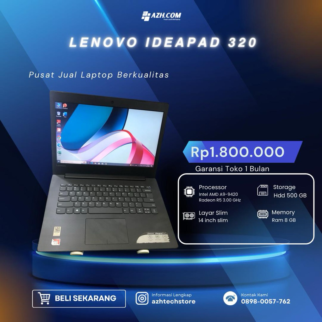 Azhtechstore - LENOVO IDEAPAD 320