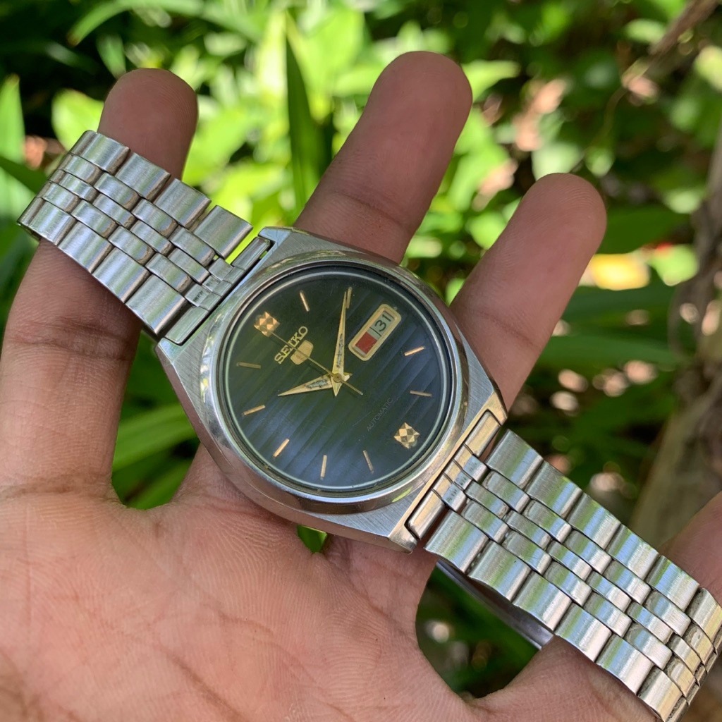 SEIKO 5 AUTOMATIC OTOMATIS SECOND
