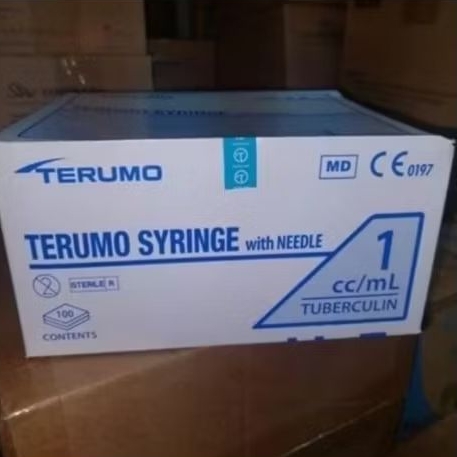 TERUMO 1 CC - Spuit 1 cc Terumo Box