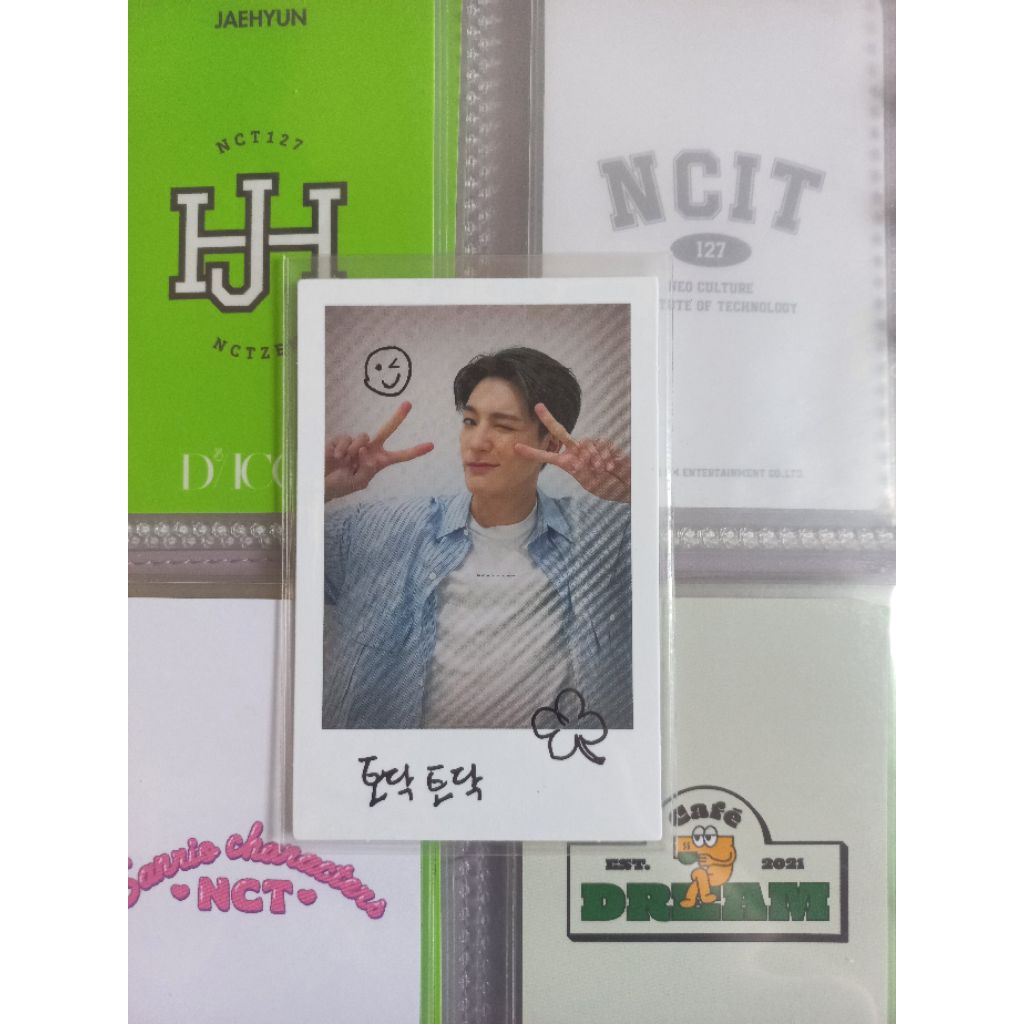 Polaroid Jeno Dream vibe B ver. / Pc Jeno Dream vibe Photocard Jeno official murah Polaroid Jeno off