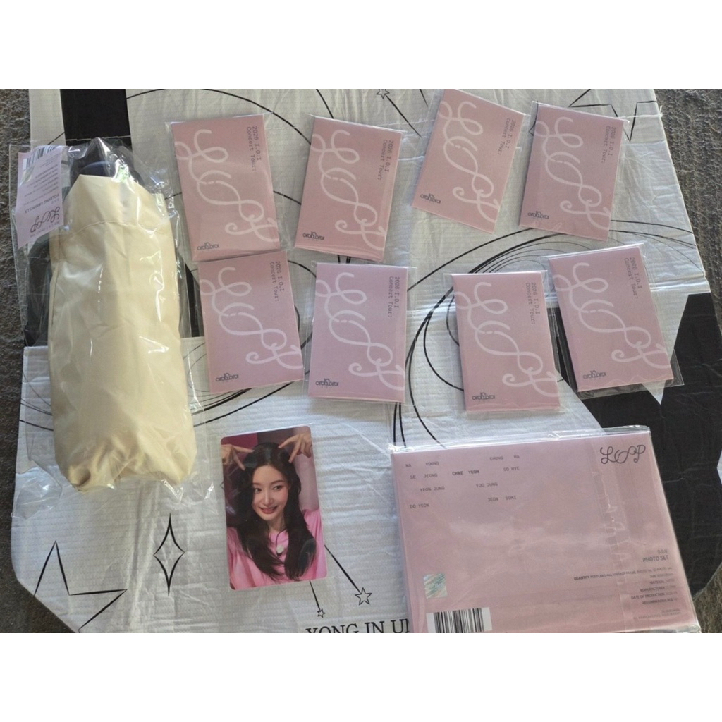 [read description] i.o.i loop concert merch md nayoung chungha sejeong chaeyeon sohye yeonjung yooju