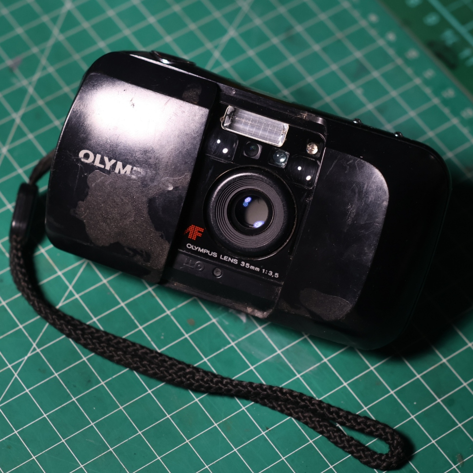 [Function Tested] Olympus Mju i Kamera Analog Point and Shoot