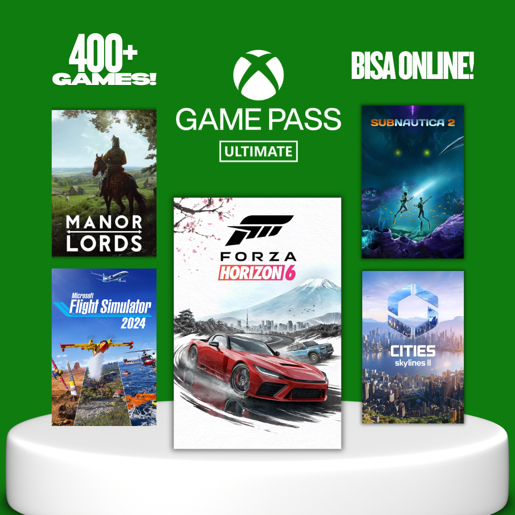 XBOX GAMEPASS ULTIMATE ORIGINAL SHARING 6 BULAN ONLINE
