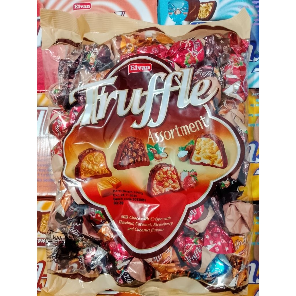 Chocolate Elvan Truffle Mix 1kg