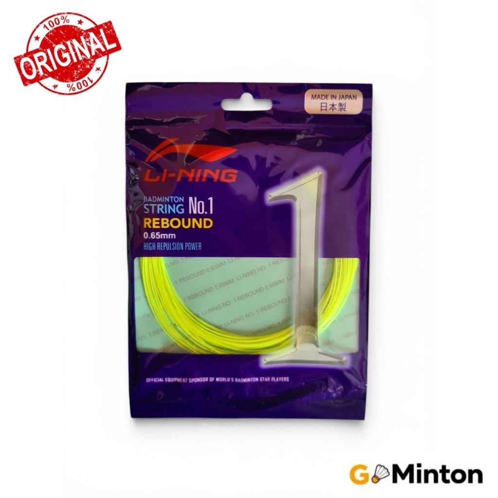 Senar Lining No 1 Reborn Senar Raket