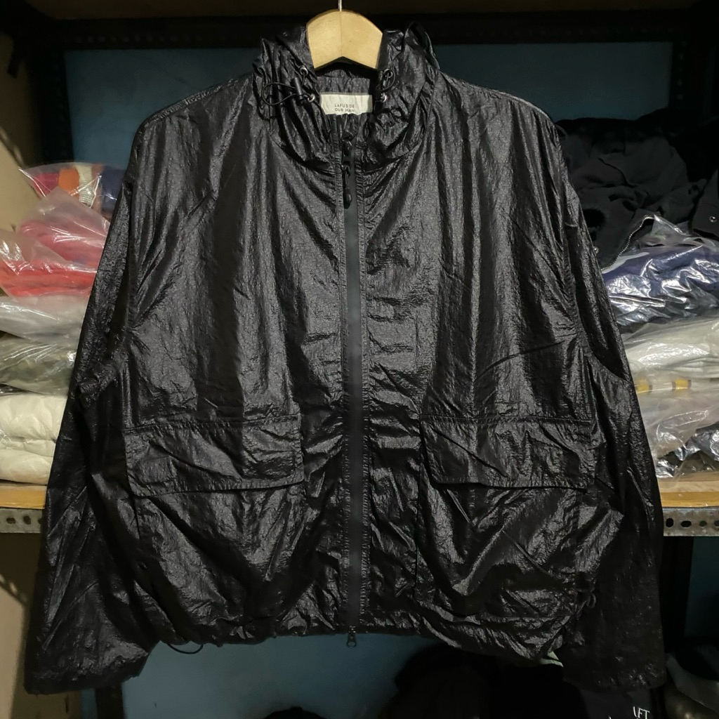 Lafudge Our Man Nylon Jacket Hitam Size 64x65