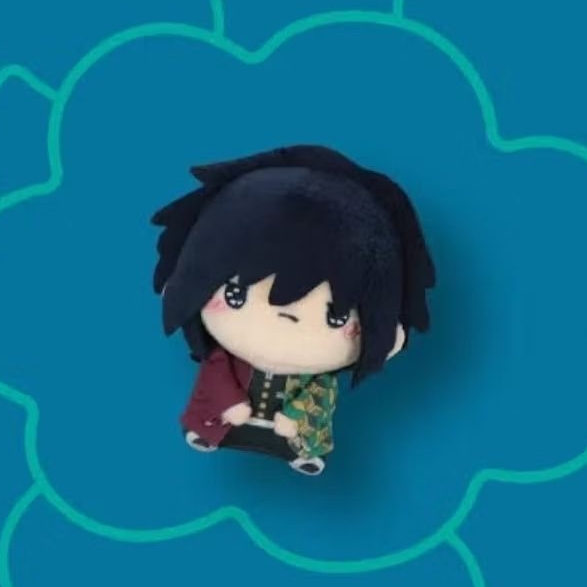 [ pre-order ] tomioka giyuu demon slayer mochipico plush official merch