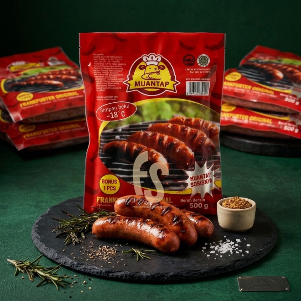 SOSIS MANTAP BAKAR MUANTAP 500GR PROMO