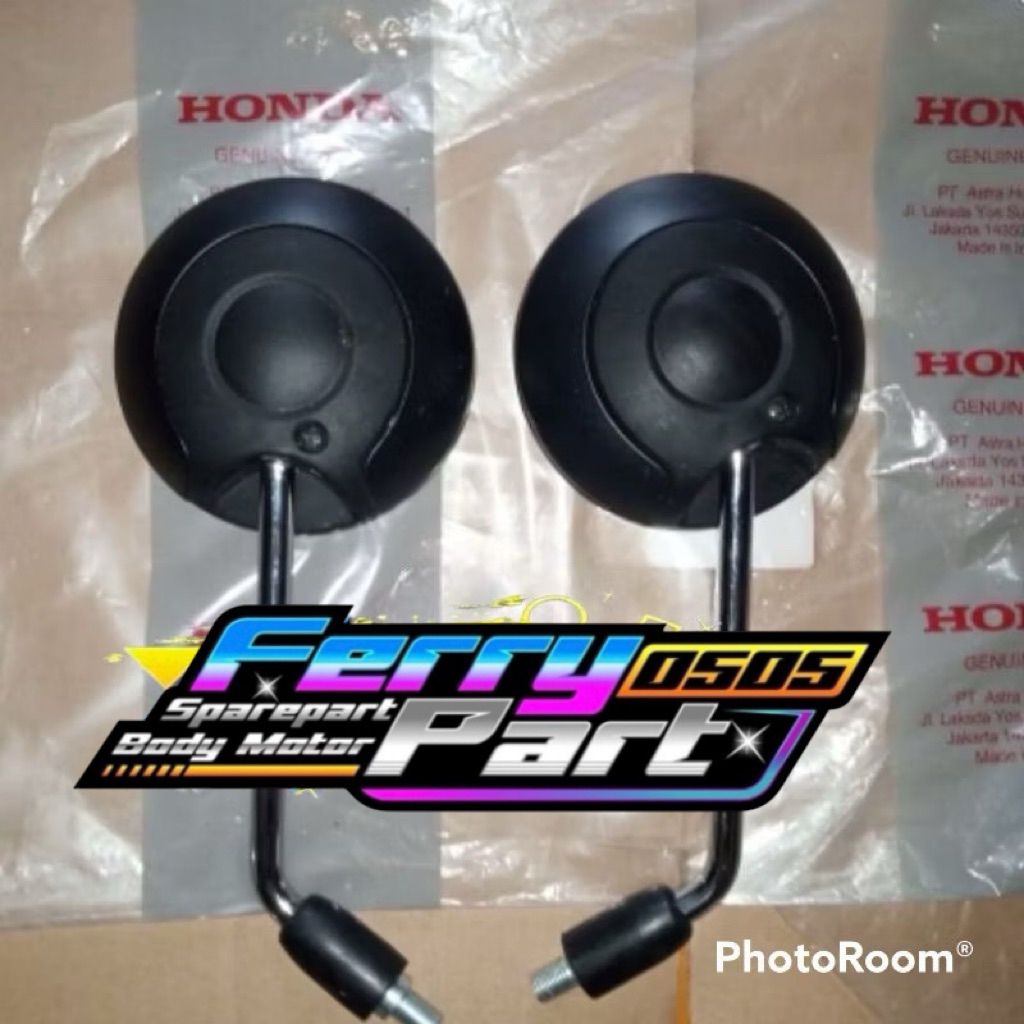 kaca spion scoopy esp new 2021 prestige k2f 2021/2023 hitam dof