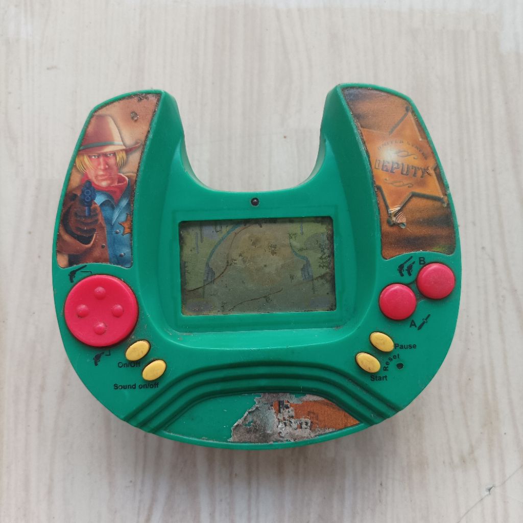 Vintage Game Watch Gimbot Cowboys Deputy