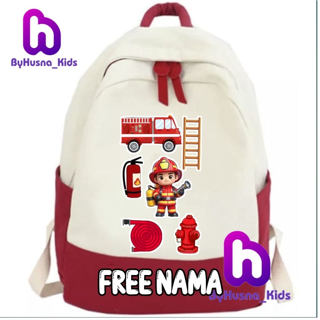 TAS RANSEL ANAK POLISI CITA CITA ANAK TK/SD COWO