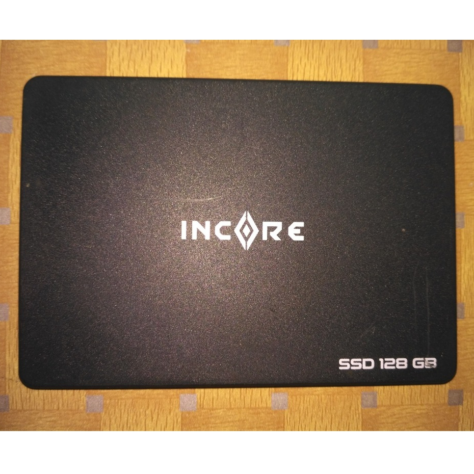 [Second Normal] INCORE SSD 128GB / SATA III / 2.5" SATA / WR SPEED 500MB/s - SUDAH INSTALL WINDOWS 1