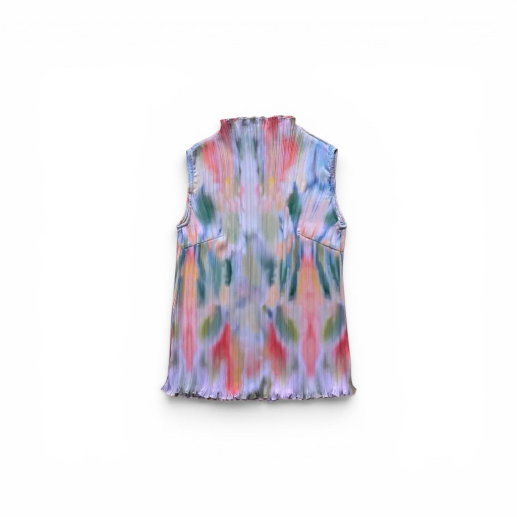 pleatsssi aurora top