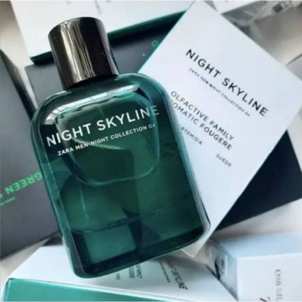 Parfum Original Eropa Reject Zara Night Skyline 80ml parfum pria
