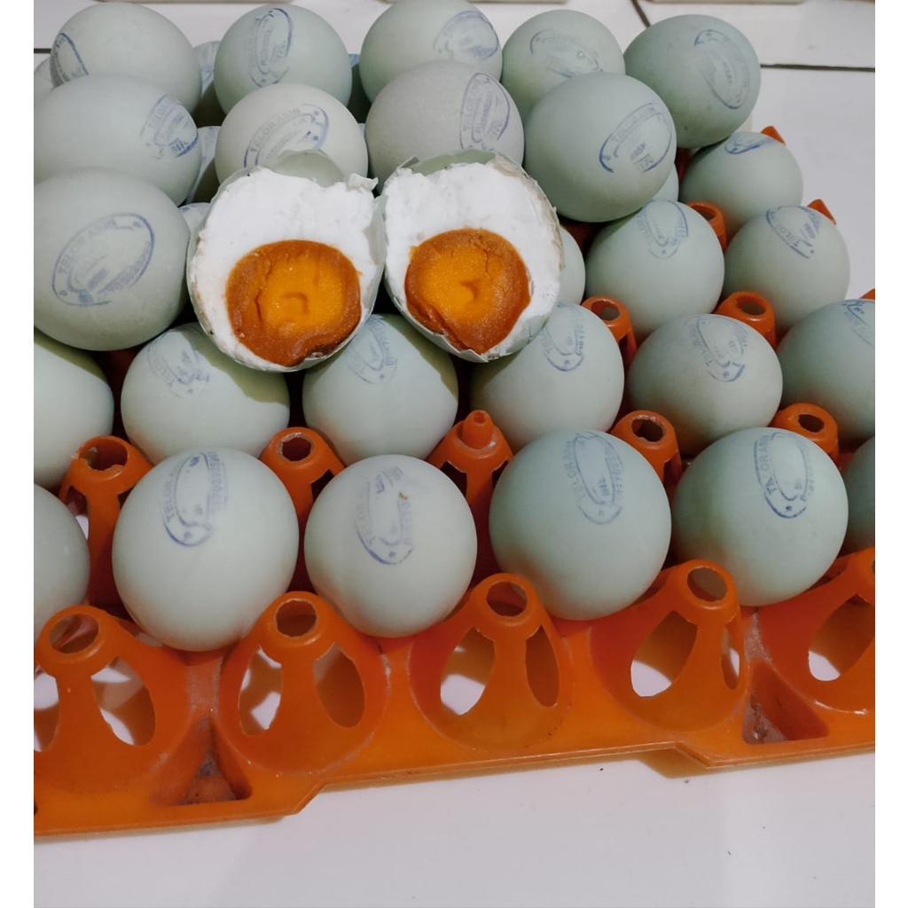 Telur Asin Matang 7 biji Instan COD Sidoarjo