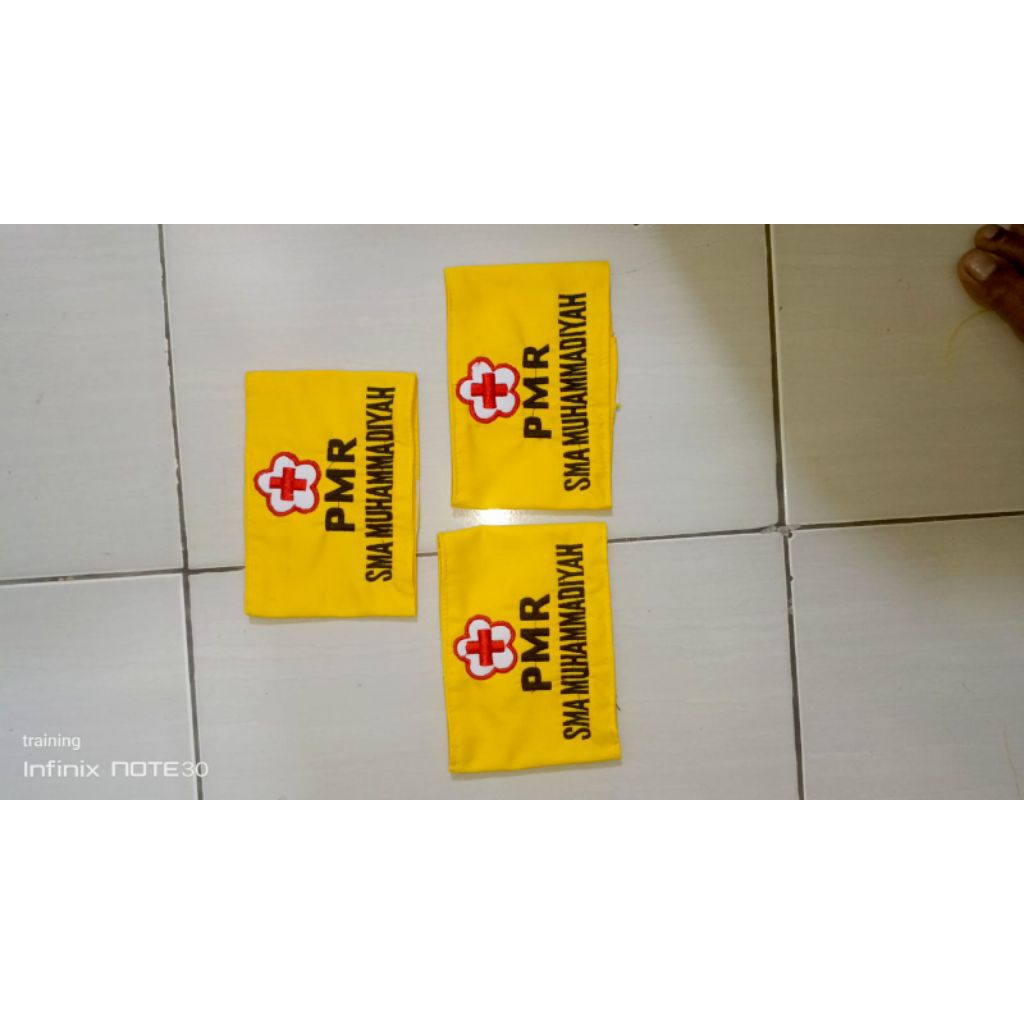 Ban Lengan PMR ban lengan bordir (ban lengan custom)