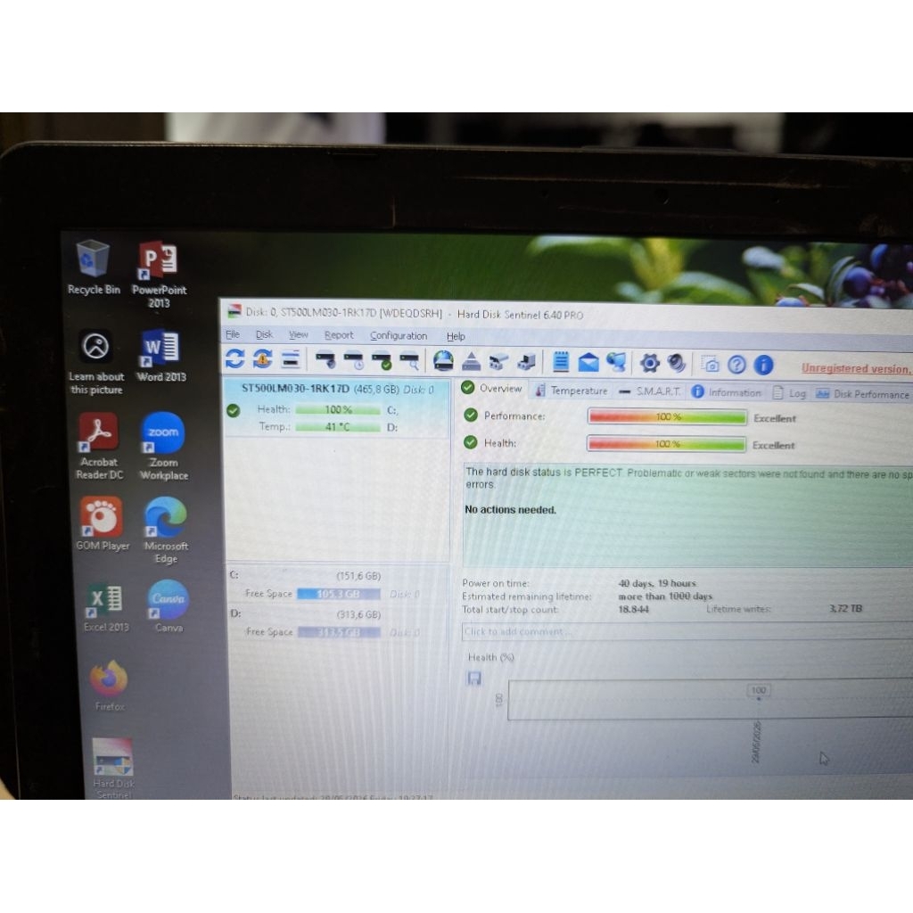 hardisk 500gb slim 100% sehat