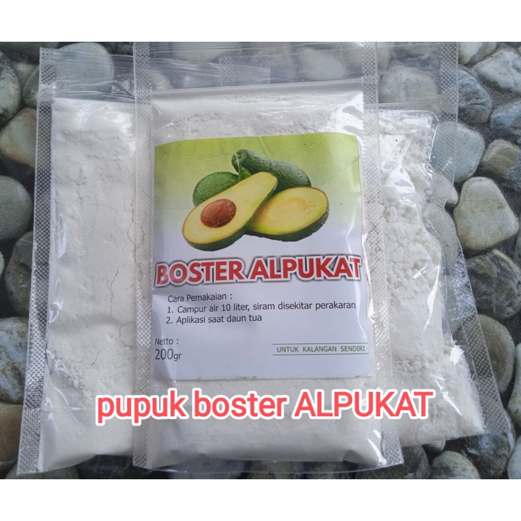 pupuj boster alpukat