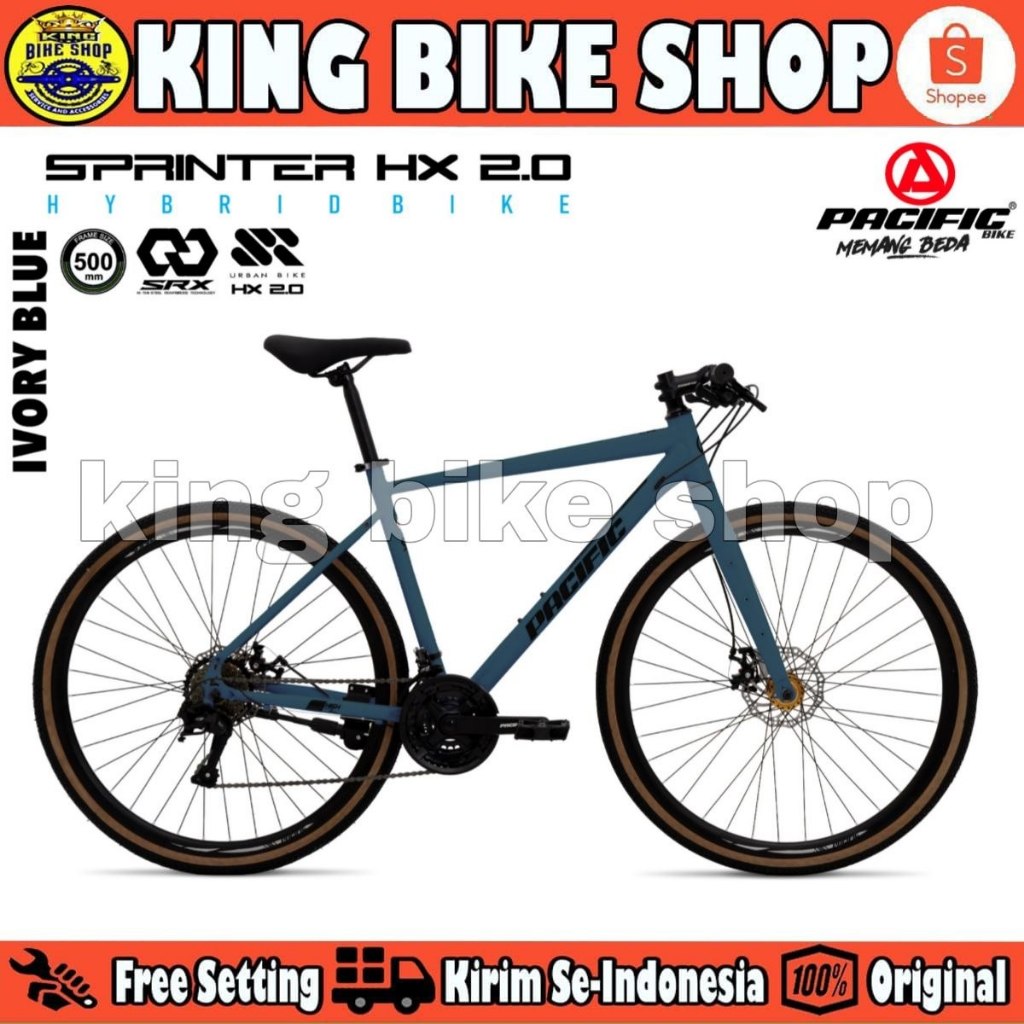 Sepeda Roadbike RB Hybird PACIFIC SPRINTER HX 2.0 ( 3X9) Speed 700 C