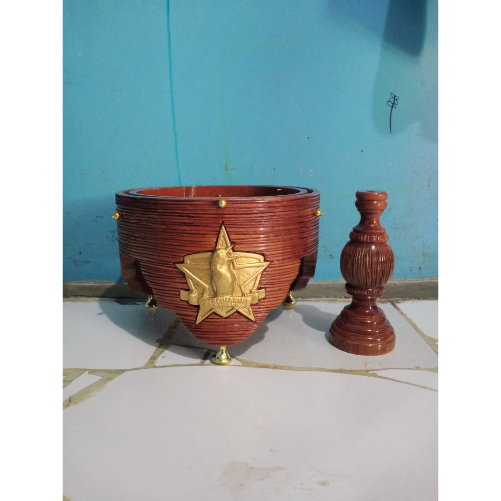 sangkar pleci tebok kayu helopet PCMI motif garuk
