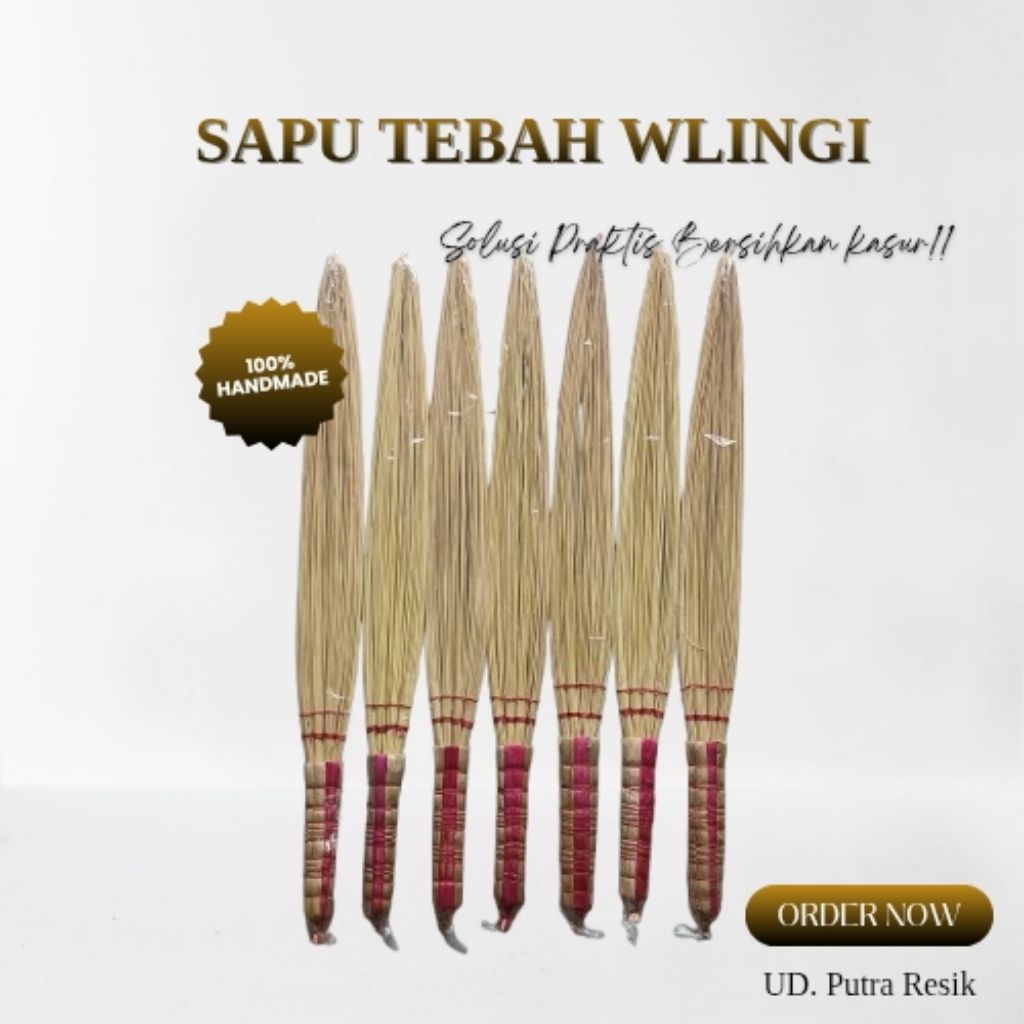 Sapu Tebah Kasur (Wlingi) - Kuat, Anti Rontok & Ringan