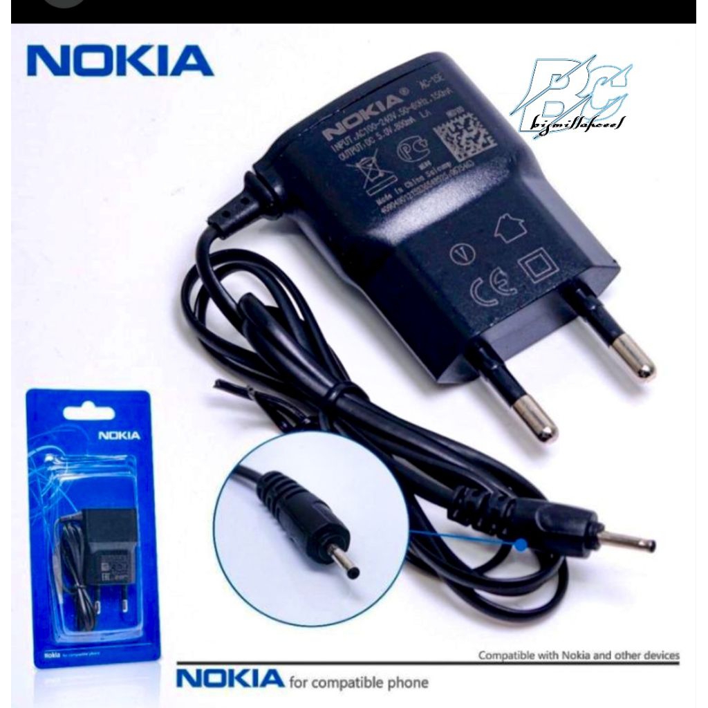 CHARGER NOKIA JARUM / CESAN NOKIA KECIL / CHARGER NOKIA JADUL COLOKAN KECIL