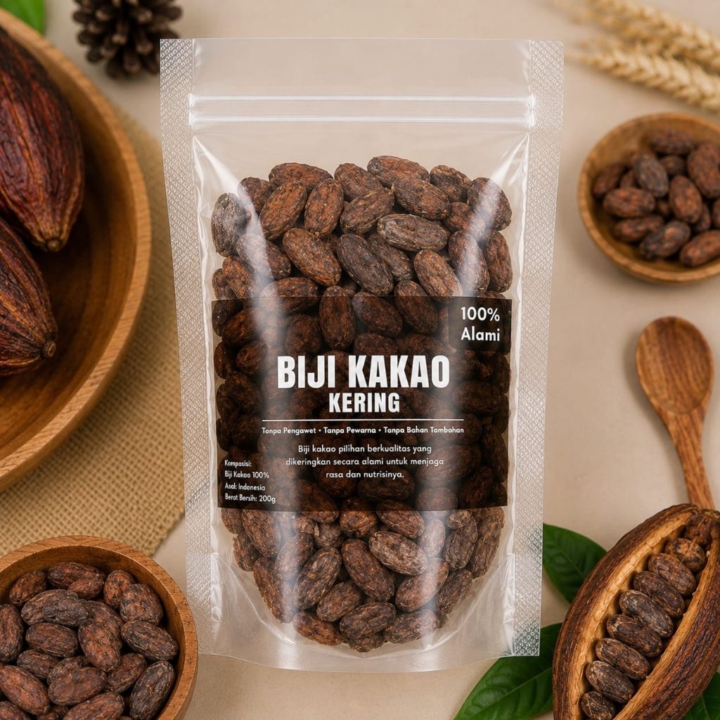 biji kakao kering/biji coklat kering
