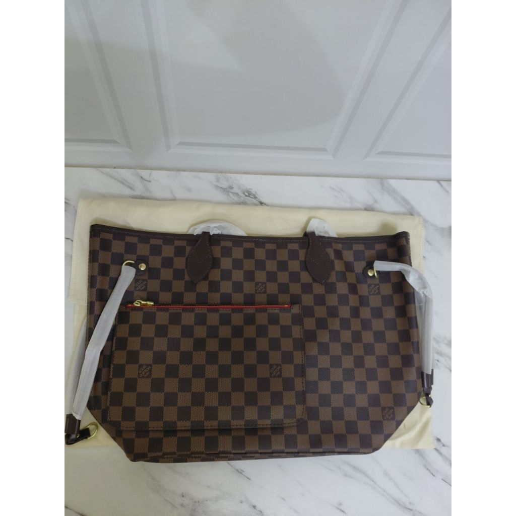 Tote LV Neverfull Damier Size MM