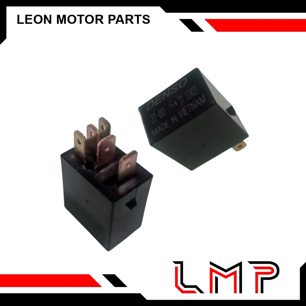 RELAY STATER - BEAT FI, BEAT LED NEW, SCOOPY FI, SPACY FI, VARIO 150 RELAY STATER KAKI 5 DENSO