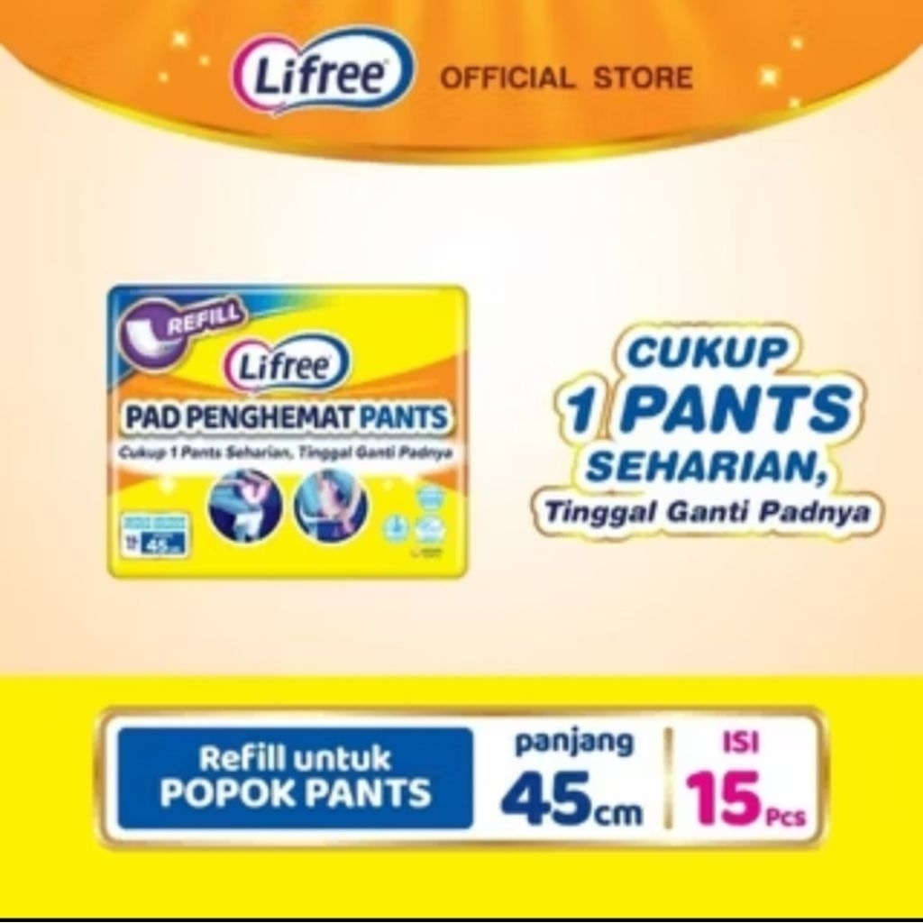 Lifree Pad Penghemat Popok