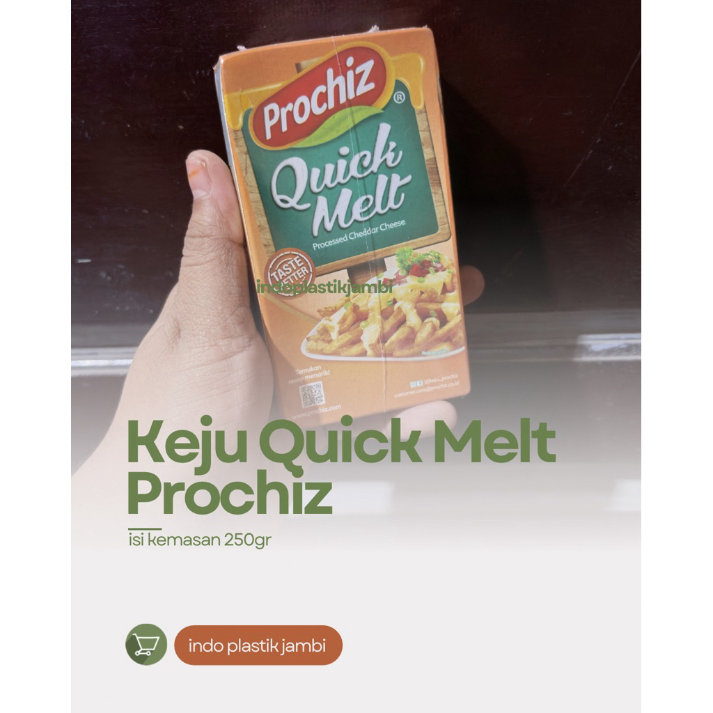Prochiz Quick Melt Keju Cheddar 160 Gr / keju cheddar quick melt